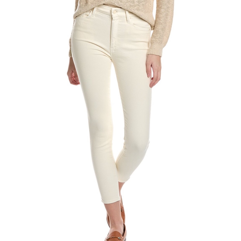 MOTHER High Waisted Looker in Whipping the Cream